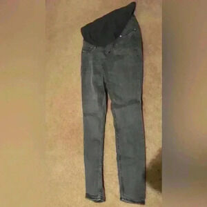 Maternity gray jeans size L